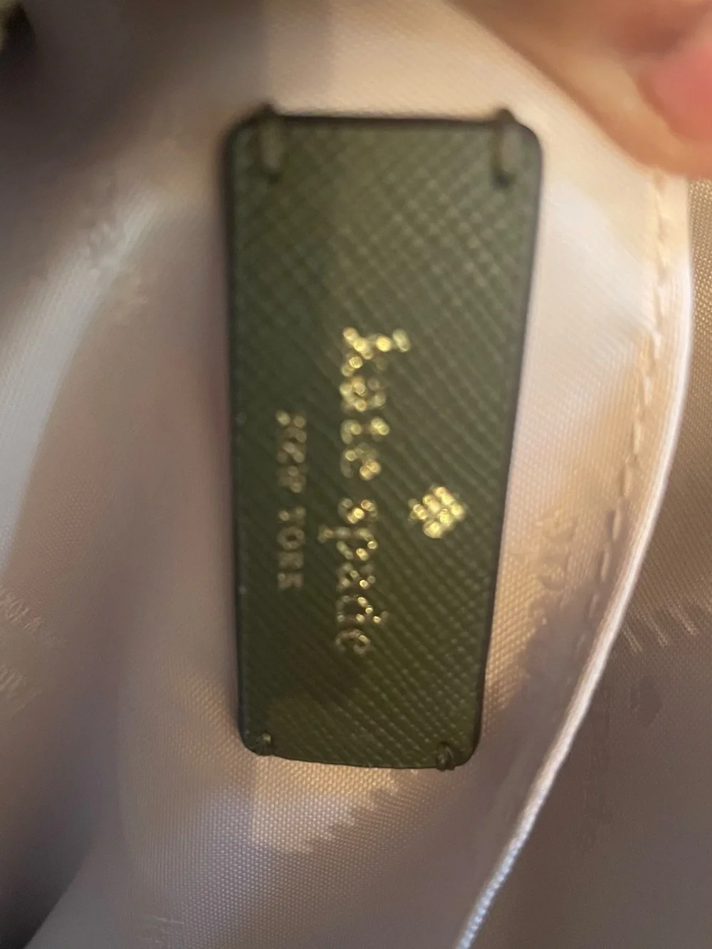 kate spade Olive Green Dome Satchel with Crossbody Strap